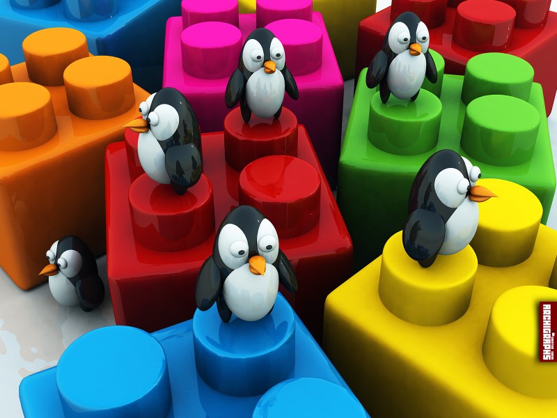 壁纸800x600 Penguins Love Legos桌面壁纸壁纸 Archigraphs创意3D动物插画设计壁纸壁纸 Archigraphs创意3D动物插画设计壁纸图片 Archigraphs创意3D动物插画设计壁纸素材 插画壁纸 插画图库 插画图片素材桌面壁纸