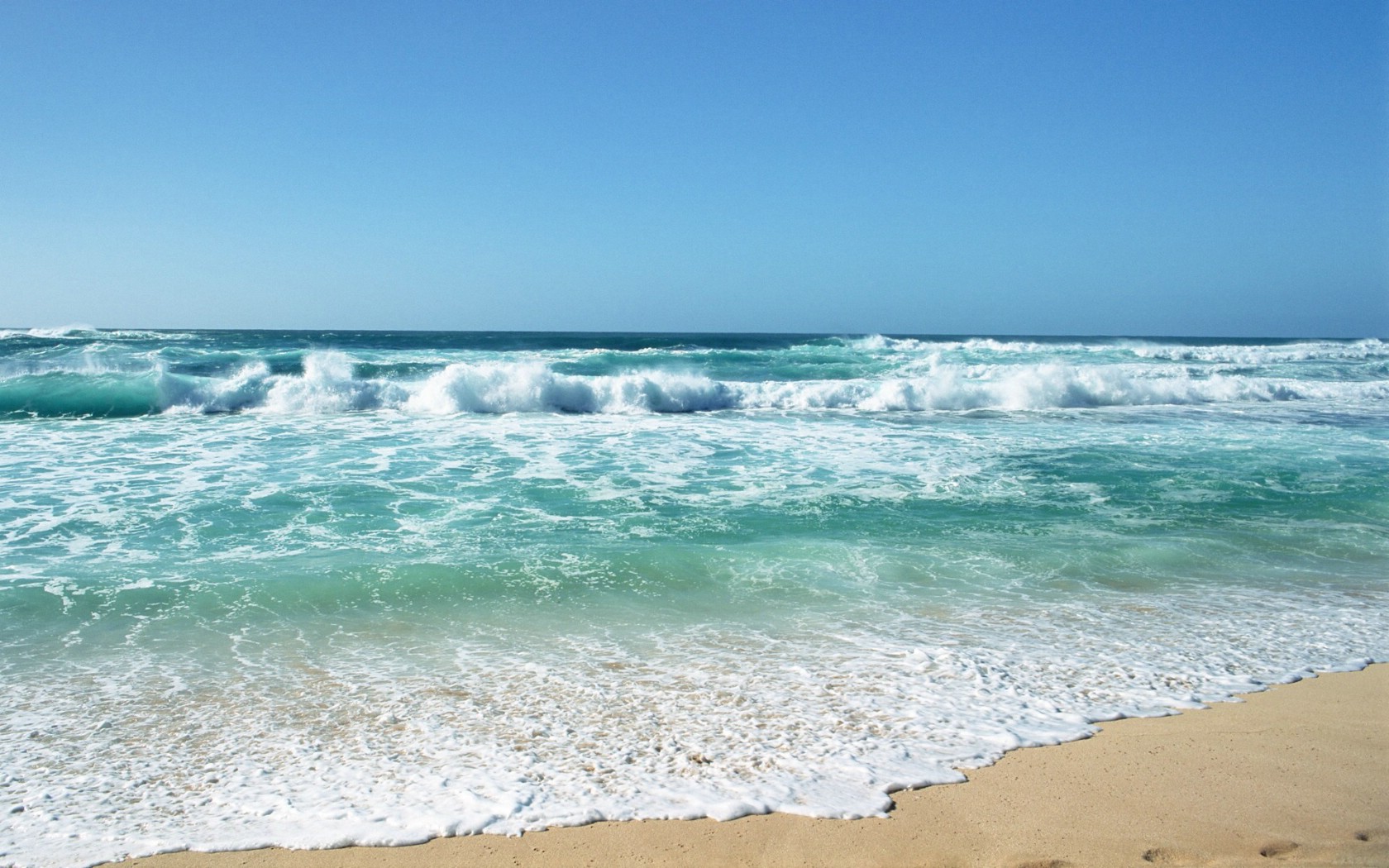 壁纸1680x1050 夏威夷的碧海蓝天 Hawaii 夏威夷海滩图片 清澈海水波浪壁纸 夏威夷浪漫海滩壁纸 夏威夷浪漫海滩图片 夏威夷浪漫海滩素材 风景壁纸 风景图库 风景图片素材桌面壁纸