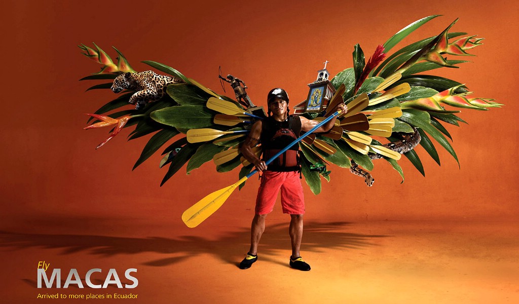 壁纸1024x600创意无限  Fly Macas Tame Ecuador航空公司创意广告壁纸 创意广告设计壁纸(第四辑)壁纸 创意广告设计壁纸(第四辑)图片 创意广告设计壁纸(第四辑)素材 广告壁纸 广告图库 广告图片素材桌面壁纸