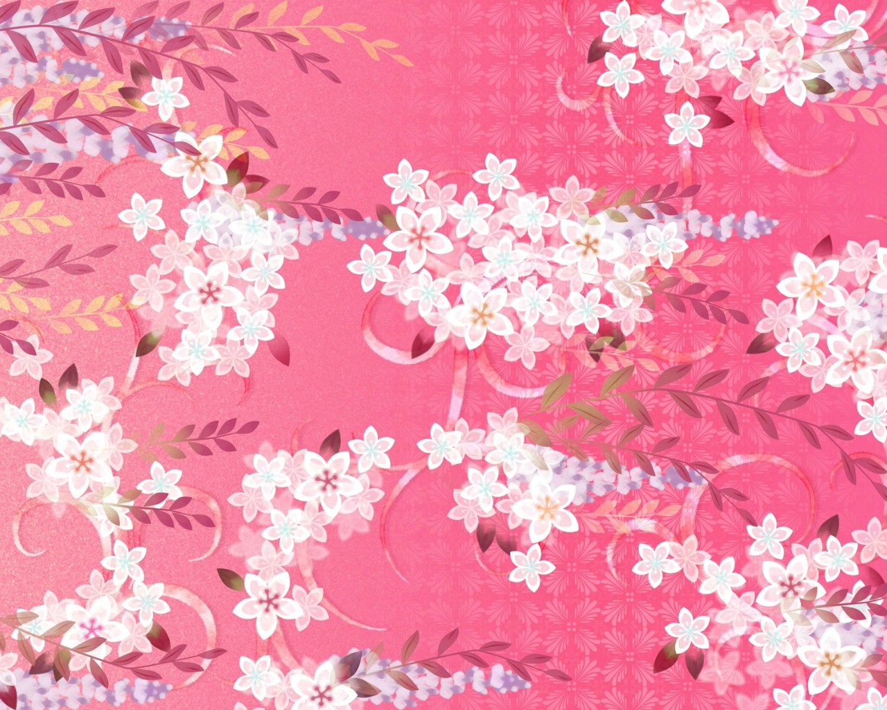壁纸1280x1024 日本风格 甜美碎花图案图片壁纸 美丽碎花布 之 粉红甜美系壁纸 美丽碎花布 之 粉红甜美系图片 美丽碎花布 之 粉红甜美系素材 花卉壁纸 花卉图库 花卉图片素材桌面壁纸
