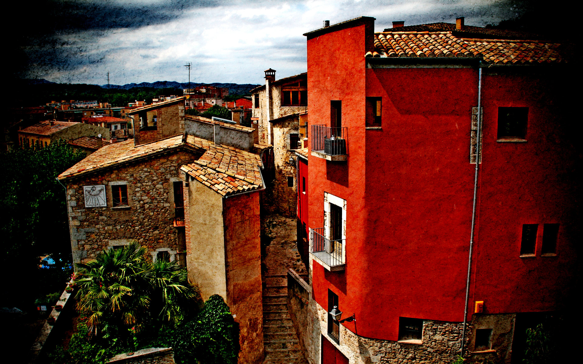 壁纸1920x1200HDR 西班牙城市映像 赫罗纳的红房子 西班牙 Girona 赫罗纳城市风景壁纸 HDR 西班牙城市映像壁纸 HDR 西班牙城市映像图片 HDR 西班牙城市映像素材 人文壁纸 人文图库 人文图片素材桌面壁纸