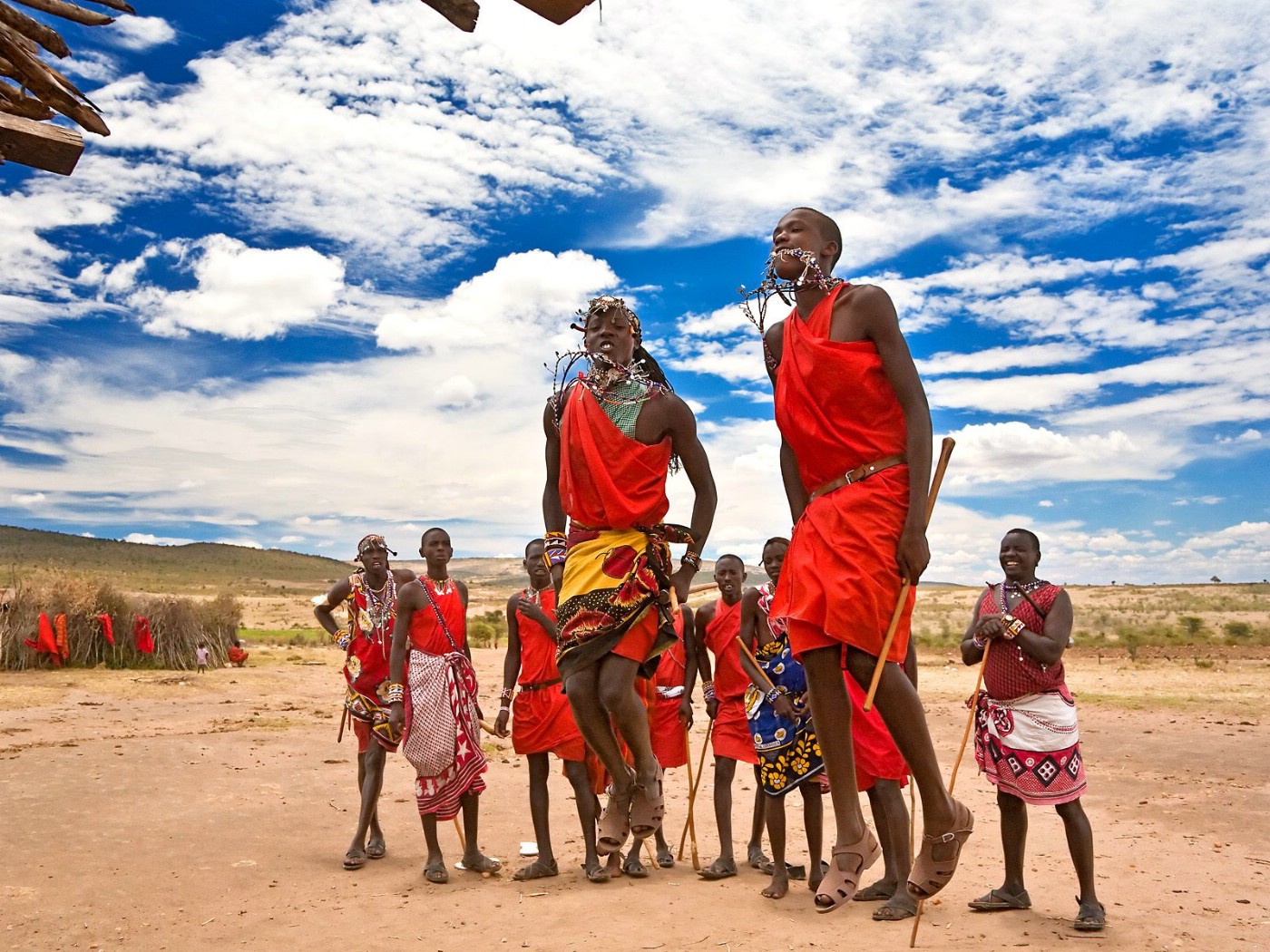 壁纸1400x1050文化之旅 地理人文景观壁纸精选 第一辑 Maasai Warriors Dancing Maasai Mara National Reserve Kenya 肯尼亚马塞马拉国家保留地 马塞战士图片壁纸壁纸 文化之旅地理人文景观(一)壁纸 文化之旅地理人文景观(一)图片 文化之旅地理人文景观(一)素材 人文壁纸 人文图库 人文图片素材桌面壁纸