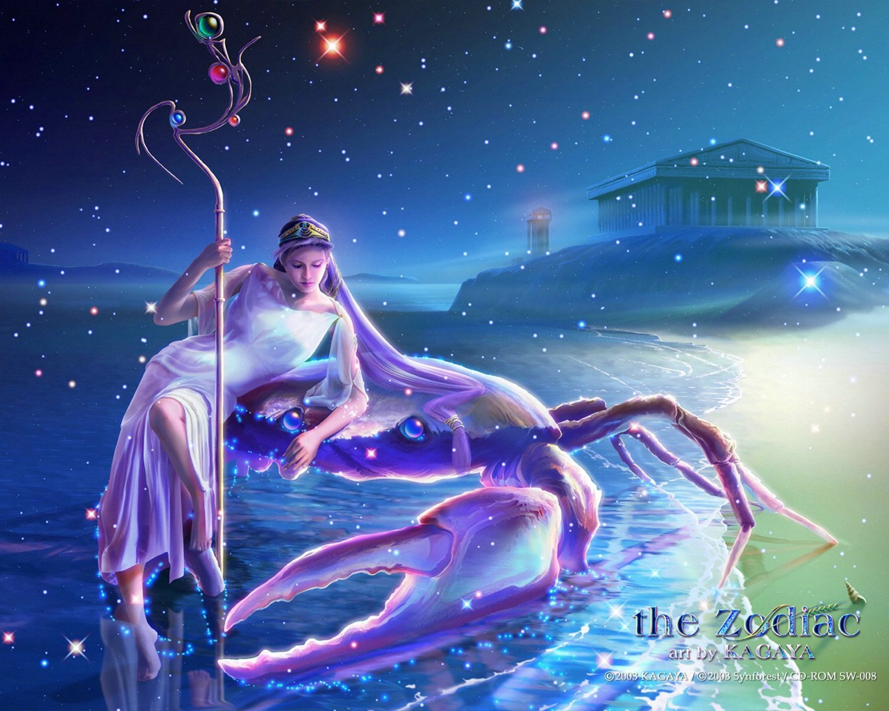 壁纸1280x1024KAGAYA 加贺谷穣画集 12星座 THE ZODIAC KAGAYA 12星座壁纸 巨蟹座 Desktop Wallpaper of KAGAYA zodiac Art壁纸 KAGAYA 加贺谷穣画集12星座壁纸 KAGAYA 加贺谷穣画集12星座图片 KAGAYA 加贺谷穣画集12星座素材 插画壁纸 插画图库 插画图片素材桌面壁纸