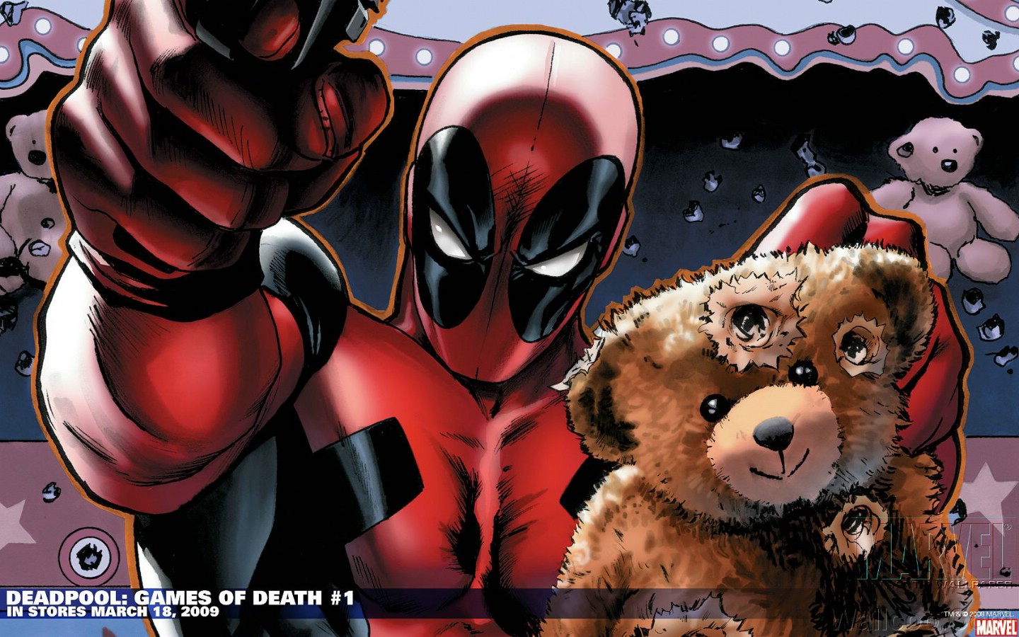 壁纸1440x900 Marvel Comic DEADPOOL GAMES OF DEATH 1壁纸 2009 Marvel 漫画壁纸(第十五辑)壁纸 2009 Marvel 漫画壁纸(第十五辑)图片 2009 Marvel 漫画壁纸(第十五辑)素材 动漫壁纸 动漫图库 动漫图片素材桌面壁纸