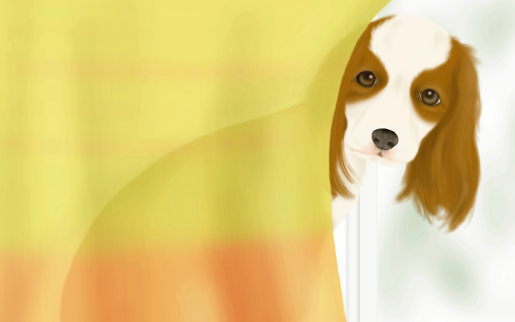 壁纸1680x1050 宠物狗狗的插画图片壁纸 Painter 柔和插画-我的宠物狗壁纸 Painter 柔和插画-我的宠物狗图片 Painter 柔和插画-我的宠物狗素材 动物壁纸 动物图库 动物图片素材桌面壁纸