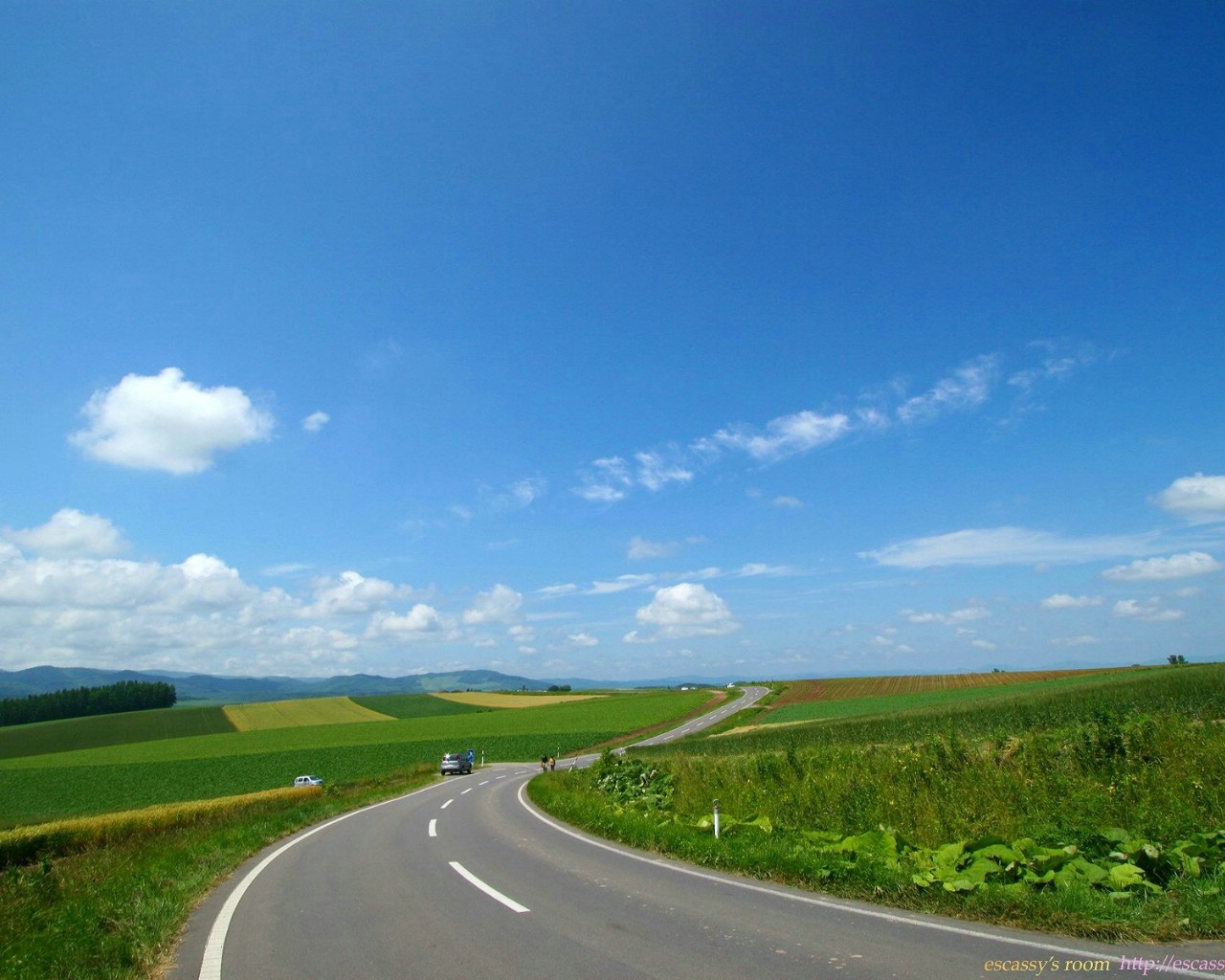 壁纸1280x1024 北海道田园美景壁纸壁纸 北海道的郊野壁纸 北海道的郊野图片 北海道的郊野素材 风景壁纸 风景图库 风景图片素材桌面壁纸