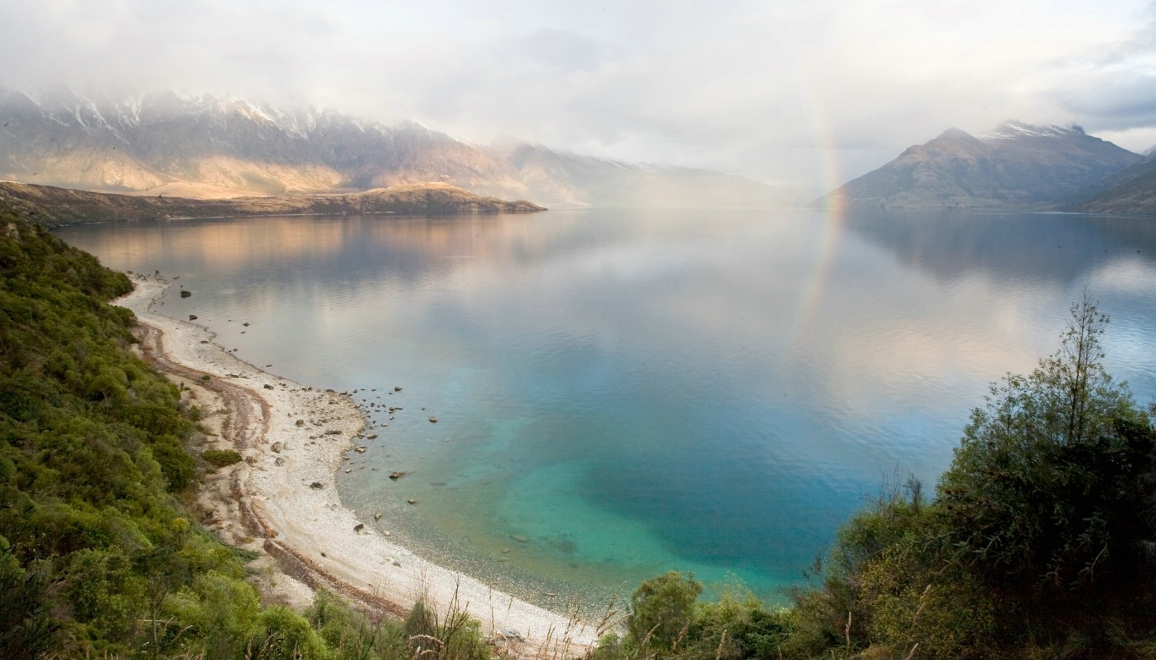 壁纸1680x960 新西兰 微弱的彩虹 新西兰皇后镇 Faint Rainbow Queenstown New Zealand壁纸 新西兰的山水如画壁纸壁纸 新西兰的山水如画壁纸图片 新西兰的山水如画壁纸素材 风景壁纸 风景图库 风景图片素材桌面壁纸