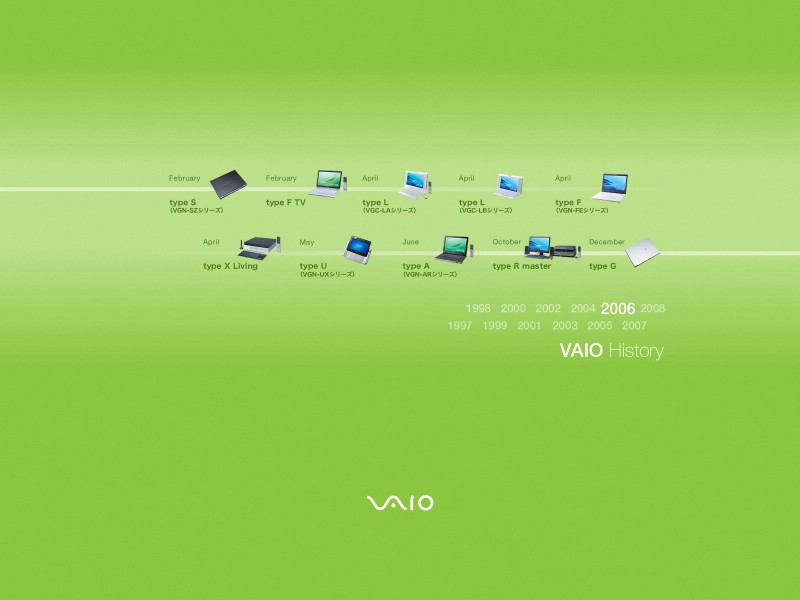 壁纸800x600 索尼 VAIO 2006产品桌面壁纸壁纸 Sony VAIO 历史博物馆壁纸 Sony VAIO 历史博物馆图片 Sony VAIO 历史博物馆素材 广告壁纸 广告图库 广告图片素材桌面壁纸