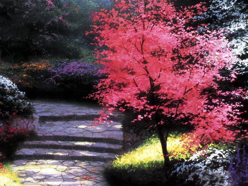 壁纸800x600 Along the Lighted Path 田园风景油画壁纸壁纸 Thomas Kinkade 温馨田园风景油画系列(第一辑)壁纸 Thomas Kinkade 温馨田园风景油画系列(第一辑)图片 Thomas Kinkade 温馨田园风景油画系列(第一辑)素材 绘画壁纸 绘画图库 绘画图片素材桌面壁纸