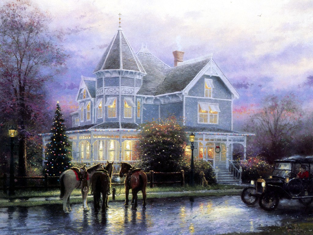 壁纸1024x768 Home Is Where the Heart Is 美国田园风景油画壁纸壁纸 Thomas Kinkade 温馨田园风景油画系列(第一辑)壁纸 Thomas Kinkade 温馨田园风景油画系列(第一辑)图片 Thomas Kinkade 温馨田园风景油画系列(第一辑)素材 绘画壁纸 绘画图库 绘画图片素材桌面壁纸