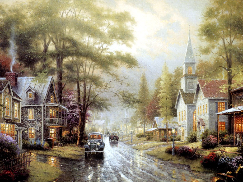 壁纸1024x768 Home Is Where the Heart Is 美国田园风景油画壁纸壁纸 Thomas Kinkade 温馨田园风景油画系列(第一辑)壁纸 Thomas Kinkade 温馨田园风景油画系列(第一辑)图片 Thomas Kinkade 温馨田园风景油画系列(第一辑)素材 绘画壁纸 绘画图库 绘画图片素材桌面壁纸