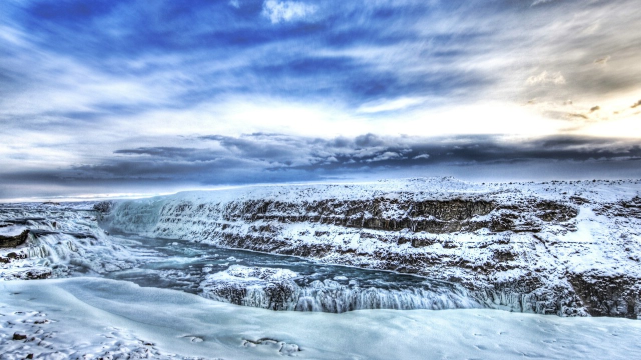 壁纸1280x720 冰雪覆盖的瀑布 Iceland 冰岛风光壁纸壁纸 HDR 冰岛风光宽屏壁纸壁纸 HDR 冰岛风光宽屏壁纸图片 HDR 冰岛风光宽屏壁纸素材 人文壁纸 人文图库 人文图片素材桌面壁纸