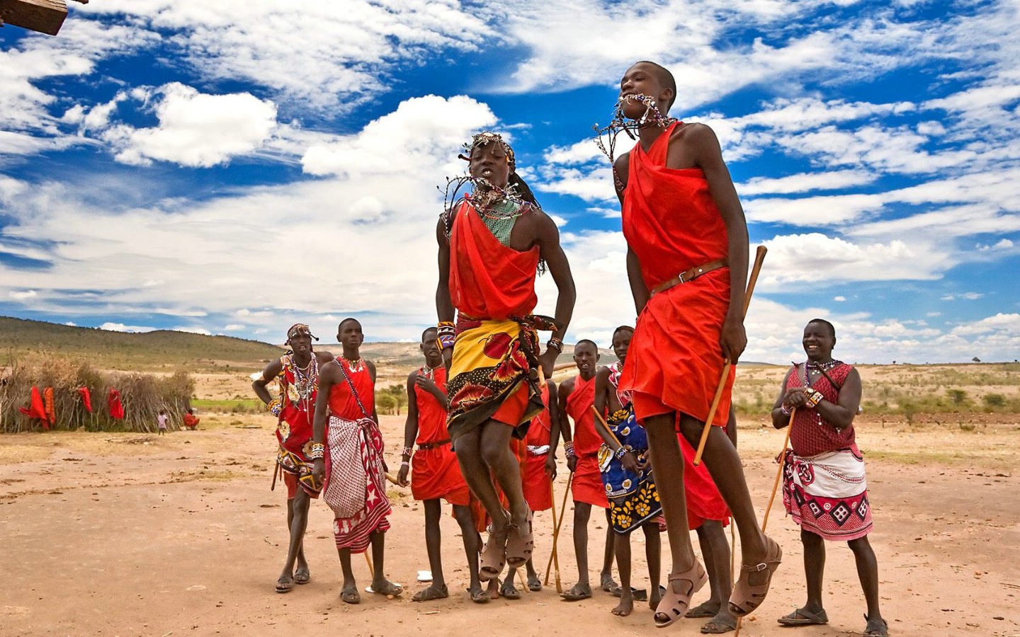 壁纸1440x900文化之旅 地理人文景观壁纸精选 第一辑 Maasai Warriors Dancing Maasai Mara National Reserve Kenya 肯尼亚马塞马拉国家保留地 马塞战士图片壁纸壁纸 文化之旅地理人文景观(一)壁纸 文化之旅地理人文景观(一)图片 文化之旅地理人文景观(一)素材 人文壁纸 人文图库 人文图片素材桌面壁纸