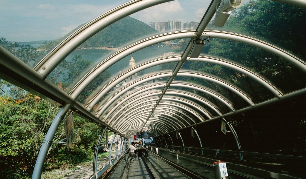 壁纸1024x600 世界最长的室外扶手电梯壁纸 香港旅游景点壁纸壁纸 香港旅游景点壁纸图片 香港旅游景点壁纸素材 人文壁纸 人文图库 人文图片素材桌面壁纸