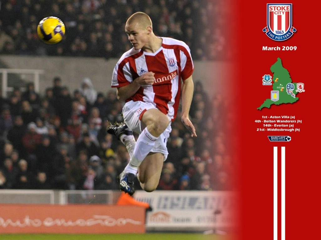 壁纸1024x768英超联赛球队  Ryan Shawcross March Wallpaper桌面壁纸壁纸 官方Stoke City 斯托克城壁纸壁纸 官方Stoke City 斯托克城壁纸图片 官方Stoke City 斯托克城壁纸素材 体育壁纸 体育图库 体育图片素材桌面壁纸