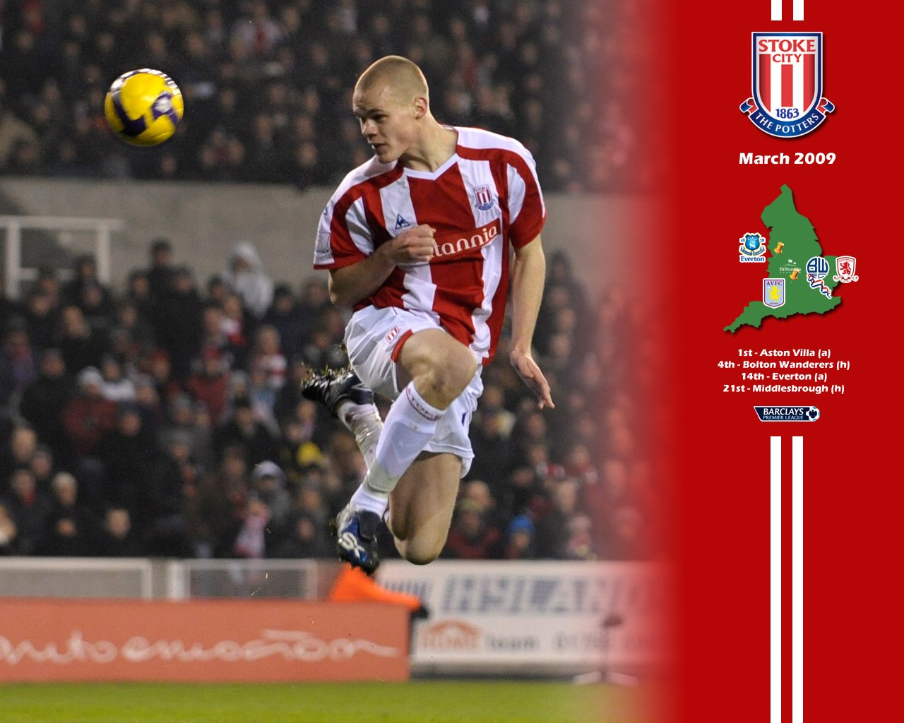 壁纸1280x1024英超联赛球队  Ryan Shawcross March Wallpaper桌面壁纸壁纸 官方Stoke City 斯托克城壁纸壁纸 官方Stoke City 斯托克城壁纸图片 官方Stoke City 斯托克城壁纸素材 体育壁纸 体育图库 体育图片素材桌面壁纸