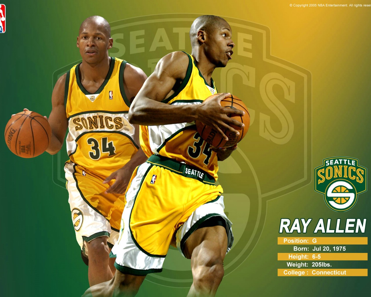 壁纸1280x1024 西雅图超音速 Ray Allen 壁纸图片壁纸 NBA全明星壁纸和经典官方桌面壁纸壁纸 NBA全明星壁纸和经典官方桌面壁纸图片 NBA全明星壁纸和经典官方桌面壁纸素材 体育壁纸 体育图库 体育图片素材桌面壁纸