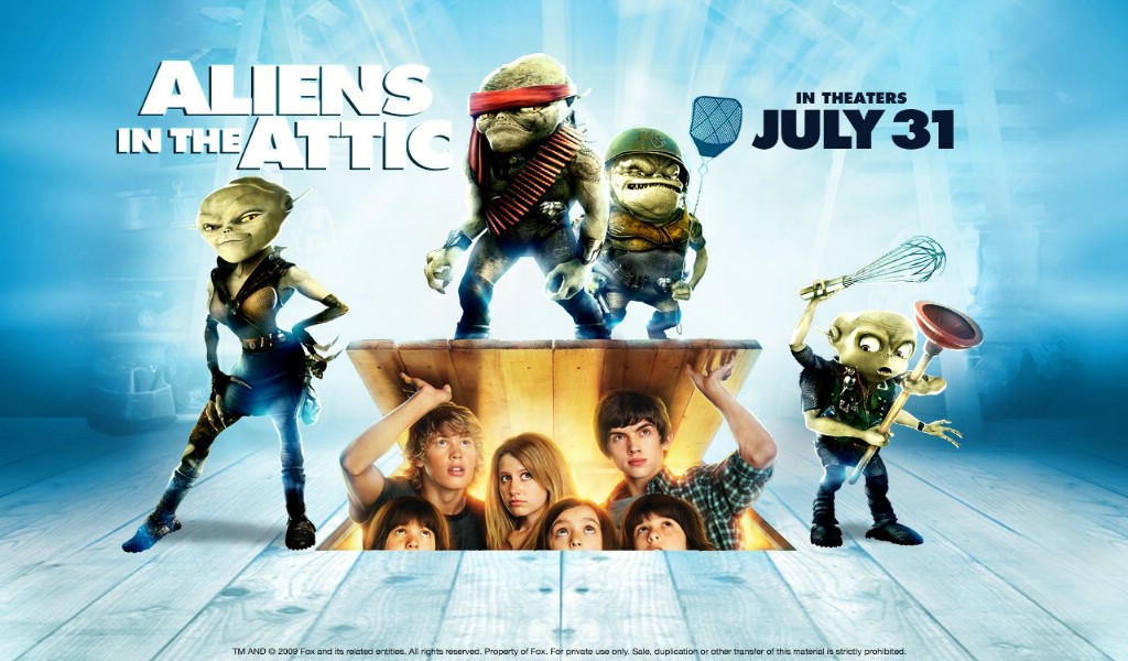 壁纸1024x600 Aliens in the Attic 楼上的外星人桌面壁纸壁纸 北美新上映电影壁纸合集[2009年07月版]壁纸 北美新上映电影壁纸合集[2009年07月版]图片 北美新上映电影壁纸合集[2009年07月版]素材 影视壁纸 影视图库 影视图片素材桌面壁纸