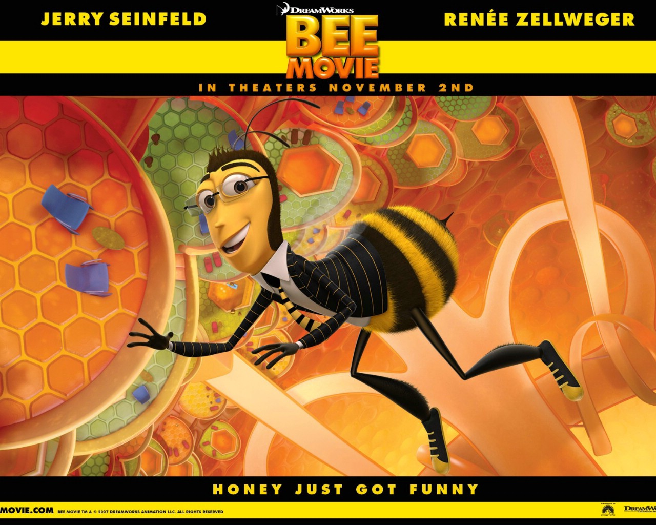 壁纸1280x1024电影壁纸 蜜蜂总动员 一只小蜜蜂 Bee Movie 2007 蜂电影 一只小蜜蜂壁纸 Movie Wallpaper Bee Movie 2007壁纸 《蜜蜂总动员 Bee Movie》壁纸 《蜜蜂总动员 Bee Movie》图片 《蜜蜂总动员 Bee Movie》素材 影视壁纸 影视图库 影视图片素材桌面壁纸